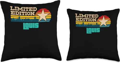 Miniatura 3 de Limited Edition Sebastian Retro Radio Cassette Name Throw Pillow