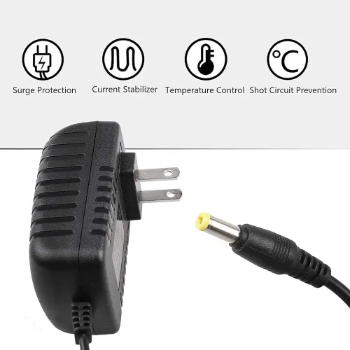 Miniatura 5 de Mr.Power Adaptador de repuesto de 9V AC/DC para Korg KA350 KA-350 Volca FM volca bass volca llaves volca Beats Kick secuenciador analógico máquina