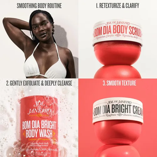 Miniatura 7 de Sol de Janerio Body Scrub 7.8 oz. Exfoliating Body Scrub, Bum Bum, Bom Dia