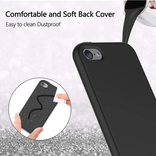 Miniatura 4 de Hensinple para iPod Touch de 7ª/6ª/5ª Generación, Funda para iPod Touch, Funda de silicona a prueba de golpes