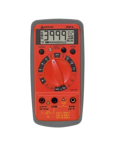 Miniatura 12 de Amprobe 38XR-A Prof DMM True RMS con interfaz óptica para PC