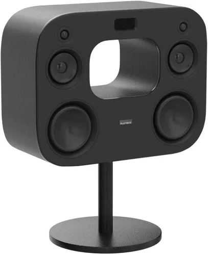 Miniatura 4 de Fluance Fi70 Sistema de música inalámbrico de alta fidelidad de tres vías con potente amplificador y subwoofers dobles de 8 pulgadas (ceniza negra)