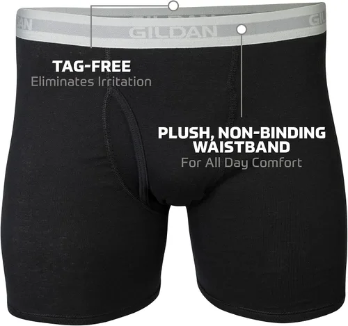 Miniatura 3 de Gildan Men's Underwear Boxer Briefs, Multipack