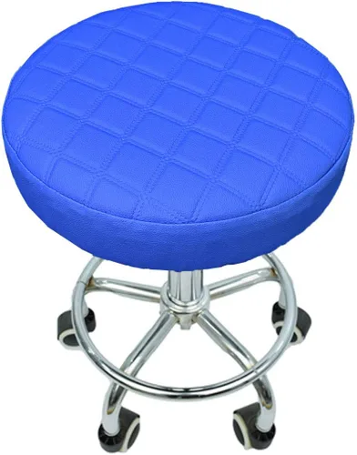 Miniatura 9 de Fundas redondas para taburetes de bar impermeables, cojín de asiento de poliuretano con protectores elásticos, alivia la presión, diámetro de 13