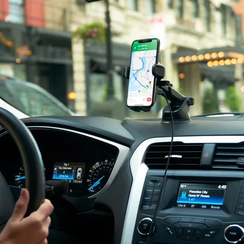 Miniatura 7 de iOttie Cargador de Coche Easy One Touch Inalámbrico 2 Qi Soporte de Tablero para iPhone, Samsung Galaxy, Huawei, LG, Smartphones
