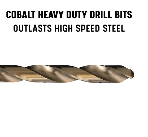 Miniatura 2 de Drill America D/ACO1P12 #1 - Broca de cobalto resistente (paquete de 12), serie D/ACO