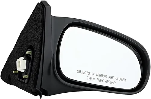 Para Honda Civic Coupé 1996 1997 1998 1999 2000 Power Textured Negro Espejo retrovisor de la puerta lateral del pasajero derecho