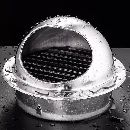 Miniatura 2 de Cubierta de chimenea de acero inoxidable 304, cubierta protectora de lluvia para tubería, tapa de ventilación de conducto, gorra de lluvia, gorra