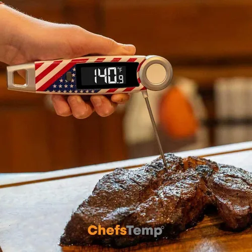 Miniatura 4 de Finaltouch X10 Termómetro Digital de Carne de Lectura Instantánea Certificado NSF Resistente al Agua Profesional para Cocinar Asar a la Parrilla BBQ