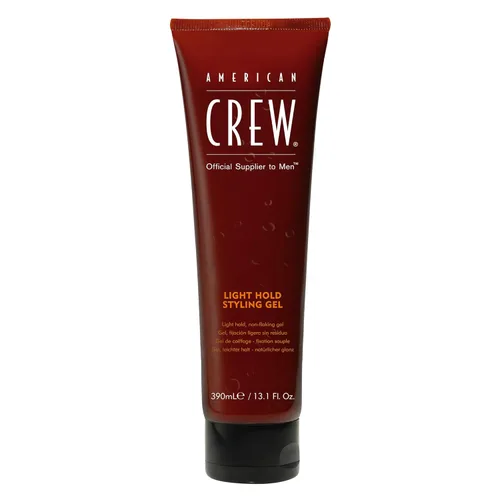 Miniatura 8 de American Crew Gel para el cabello para hombre, fijación ligera con bajo brillo, producto de peinado regalo para él, 8.4 onzas líquidas