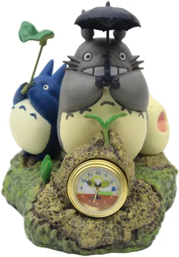 Miniatura 4 de Studio Ghibli - Castillo en el cielo - Esperanzas del soldado robot, estatua benélica reloj de escritorio