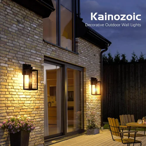 Miniatura 9 de Accesorio de Luz con Sensor de Movimiento del Amanecer al Anochecer para Exteriores, Luces Impermeables para Porche, Luz de Montaje en Pared