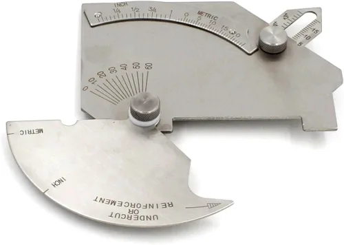 Miniatura 3 de WS Welding Hi-Lo Gauge & Bridge CAM Gage Metric and Inch Reading