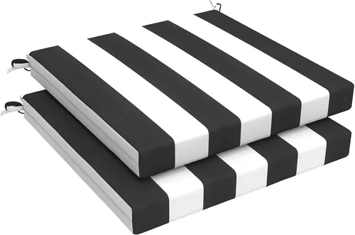Miniatura 101 de LVTXIII Cojines para Sillas de Exterior, Cojines para Muebles de Patio Resistentes a la Decoloración, Cojines Cuadrados para Sillas de Esquina