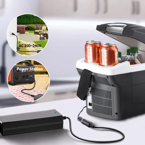 Miniatura 3 de Adaptador de corriente de CA a CC de 12 V, 5 A, 60 W, 100-240 V a 12 V, convertidor de enchufe para encendedor de cigarrillos de automóvil, fuente