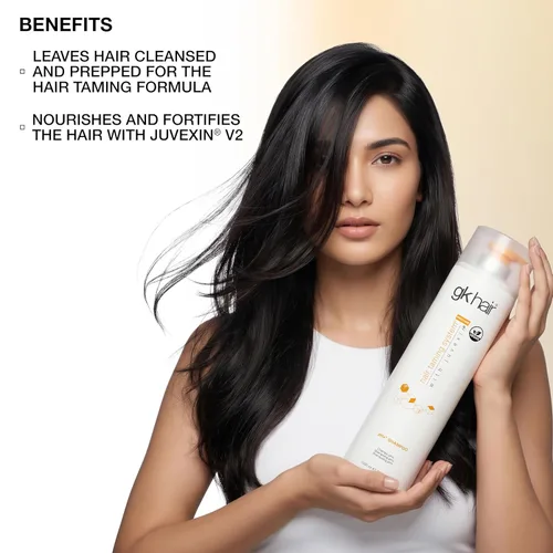 Miniatura 6 de GK HAIR Global Keratin pH+ Champú aclarante de pre-tratamiento (33.8 fl oz/1000ml) Para limpieza profunda del cabello, elimina impurezas -Con aloe