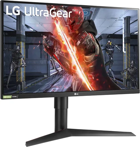 Miniatura 3 de LG 27GL83A-B Monitor Ultragear de juegos QHD de 27 pulgadas 2560 x 1440 IPS, 144Hz, 1ms (GtG), NVIDIA G-SYNC, AMD FreeSync, HDR10, HDMI