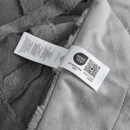Miniatura 6 de Cozy Bliss - Manta decorativa de piel sintética, de jacquard, mullida, afelpada, suave, gruesa y de verano, para sofá, sala de estar y dormitorio