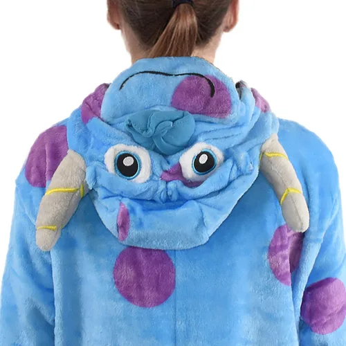 Miniatura 3 de Pijama de franela de una pieza para disfraz de Halloween, diseño de animal