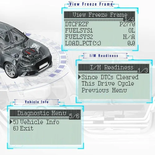 Miniatura 8 de Escáner CAN OBD2 MS309 Escáner automotriz Herramienta de diagnóstico del motor EOBD Lector de código de motor de verificación de automóvil