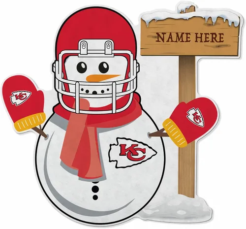 Miniatura 27 de Rico Industries NFL Arizona Cardinals - Banderín de corte con forma de corona de muñeco de nieve, decoración para el hogar y la sala de estar