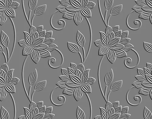 Miniatura 2 de Fondo de hoja de pétalo Placa de papel de aluminio caliente Scrapbooking para fabricación de papel Marcos de grabación en relieve Tarjeta Artesanía