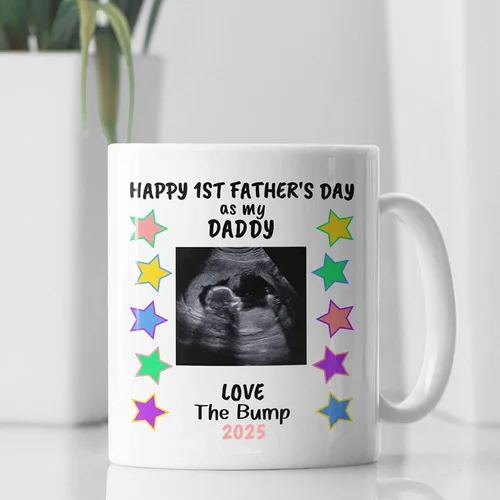 Miniatura 5 de Taza personalizada para papá por primera vez, taza de café para el primer día del padre, primera vez, regalo para papá nuevo, idea del día