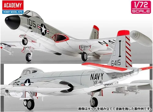 Miniatura 3 de Academy 1:72 - USN F2H-3 Banshee VF-41 Ases Negros