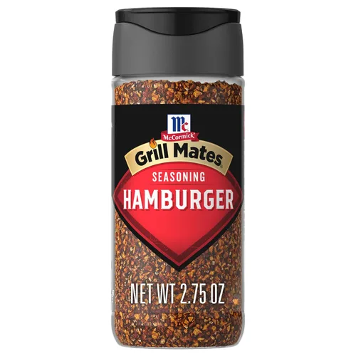 McCormick Grill Mates Condimento para hamburguesas, 2.75 oz