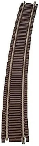 Miniatura 2 de N Code 55 Níquel Plata 71" Radius Curve Track (6) Atlas Trains
