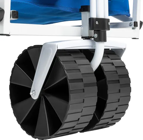 Miniatura 4 de MACSPORTS Ligero plegable plegable al aire libre todo terreno Beach Wagon - Azul