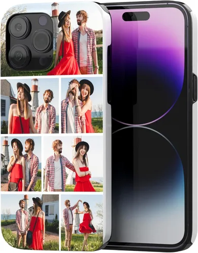 Miniatura 14 de Easycosy Fundas personalizadas para teléfono con imagen para 17, 16, 15, 14, 13, 12, 11 Pro/Max/Mini Air XR X Xs Max de doble capa de defensa