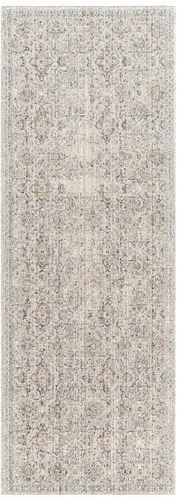 Miniatura 5 de Livabliss x Becki Owens Margaret - Alfombra vintage lavable para exteriores, 2 pies 7 pulgadas x 7 pies 3 pulgadas, gris medio, (7 pies y menos)