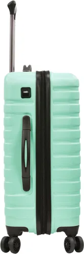 Miniatura 3 de U.S. Traveler Boren - Maleta de viaje de policarbonato resistente con 8 ruedas giratorias, asa de aluminio