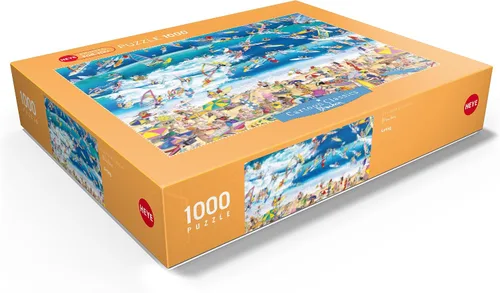 Miniatura 3 de MyPuzzle Surfing - Blachon - Clásicos de dibujos animados - Rompecabezas prémium de 1000 piezas para adultos