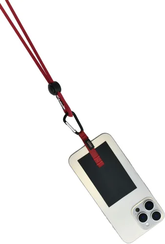Miniatura 12 de Phone Lasso Paquete de 3 cordones para teléfono celular con correas ajustables para el cuello y la muñeca y 2 parches universales para teléfono