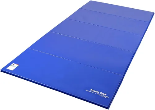 Miniatura 18 de Tumbl Trak Colchoneta plegable para gimnasia Azul Real