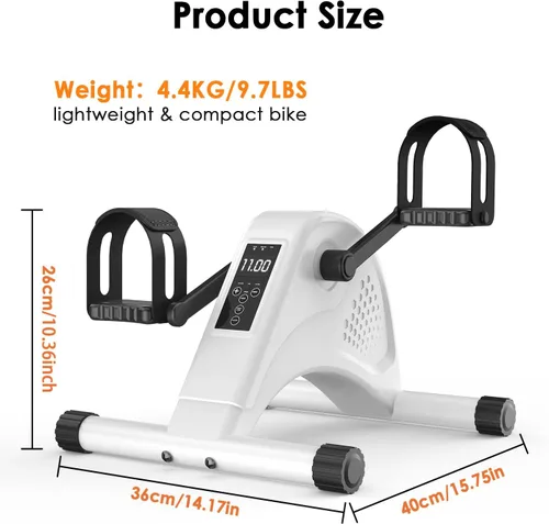 Miniatura 2 de Under Desk Bike, Pedal Exerciser, Mini Exercise Bike, Arm Bike, Bike Pedal Exerciser, Mini Exercise Bike Pedal Exerciser, Floor Bike Pedal Exerciser