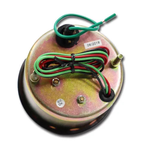 Miniatura 5 de Motor Meter Racing Universal Tacómetro para Motor Diesel de 85 mm 3-3/8" para Alternador Terminal W 4000 RPM Dial Blanco en Salpicadero 12/24 Volt