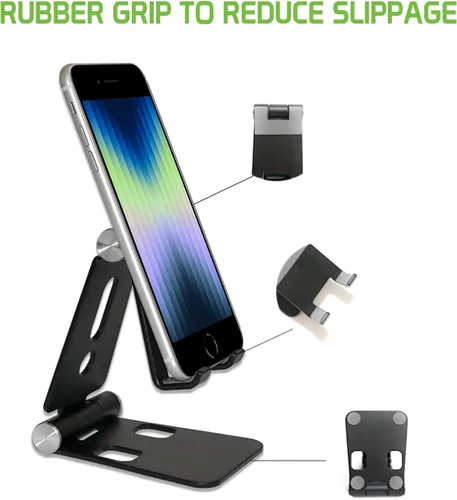Miniatura 5 de Cellet Soporte de escritorio para teléfono celular, soporte, base compatible con todos los teléfonos inteligentes, iPhones, Samsung Galaxy Note