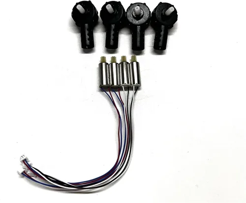 Fit for E88 S89 P5-Pro Rc Drone Accessories Engines Shell Motor Case Gears Spare Parts Kit(White)