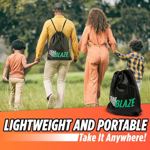 Miniatura 6 de Kit completo Slackline con línea de entrenamiento, líneas flojas de 60 pies para patio trasero para niños y adultos, protectores de árboles más