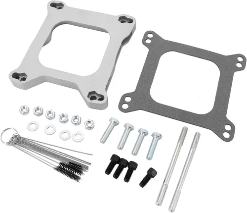Miniatura 2 de 1932 Kit adaptador de junta de carburador de 3/4" 4Bbl a 4Bbl, plata