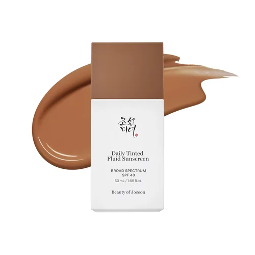 Protector solar diario Beauty of Joseon en fluido con color, 12 tonos para hidratación facial, amplio espectro SPF 40, cuidado de la piel coreano