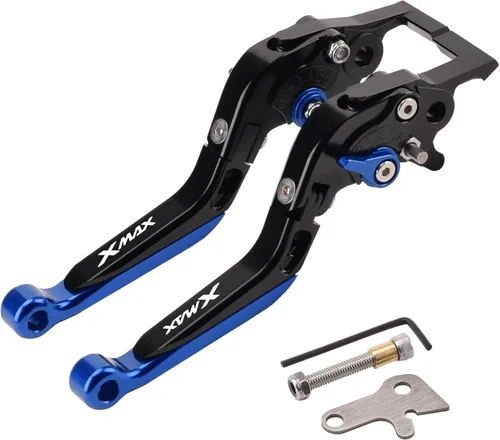 Palancas de embrague de freno ajustables para motocicleta, cerradura de manija de estacionamiento para Yamaha Xmax 125 250 300 400 XMAX250 XMAX300