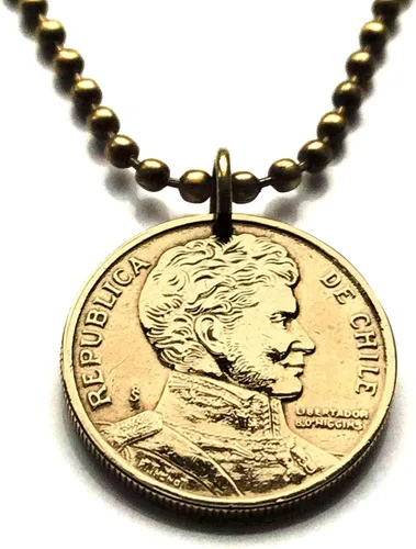 2008 Chile 10 Peso moneda colgante Santiago Bernardo O'Higgins Libertador Araucanía Iquique Rancagua La Pintana Temuco Coquimbo n003051