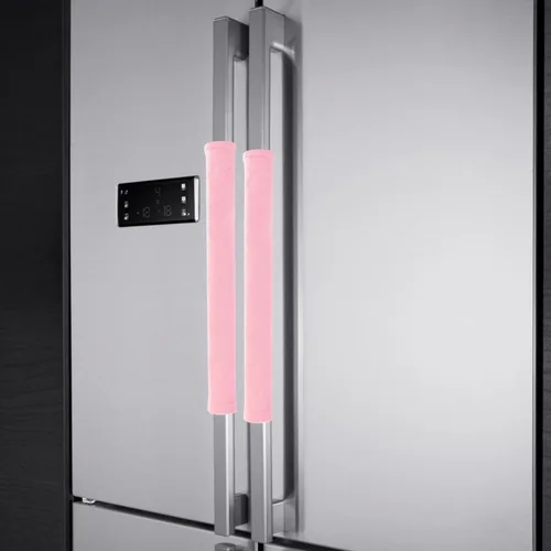 Miniatura 3 de Fundas antideslizantes para manijas de refrigerador de 2 a .35 x 4.72 x 0.19 pulgadas, protectores de manijas de puerta para electrodomésticos