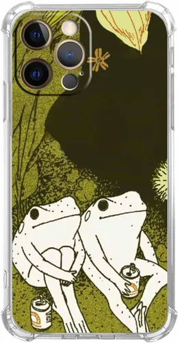 Miniatura 34 de Funda de colágeno de periódico retro para iPhone 13 Pro Max, patrón de papeles viejos estético, funda única de TPU de moda compatible con iPhone 13