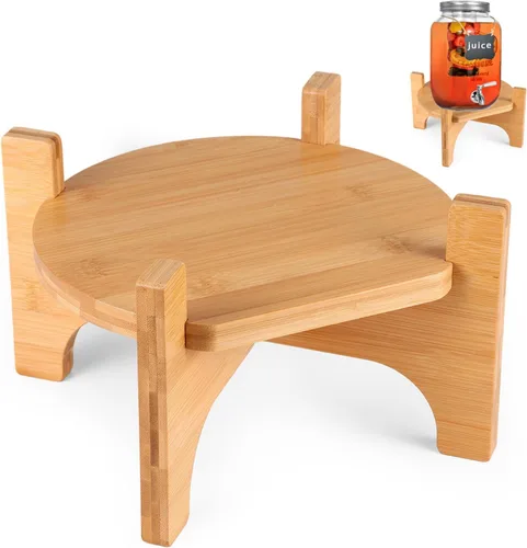 Soporte dispensador de bebidas, soporte dispensador de bebidas, se adapta a un diámetro máximo de 8.66 pulgadas de diámetro del dispensador de