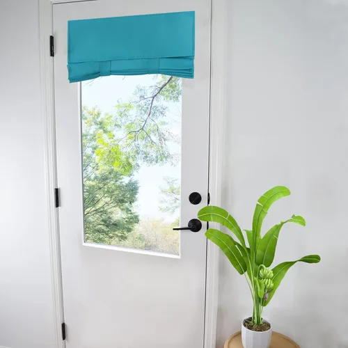 Miniatura 55 de WdFour Cortinas de puerta francesa con tacto sedoso, aislamiento térmico, reducción de ruido, cortinas opacas para puerta de vidrio y oficina